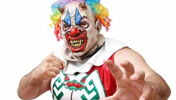 luchadores payasos